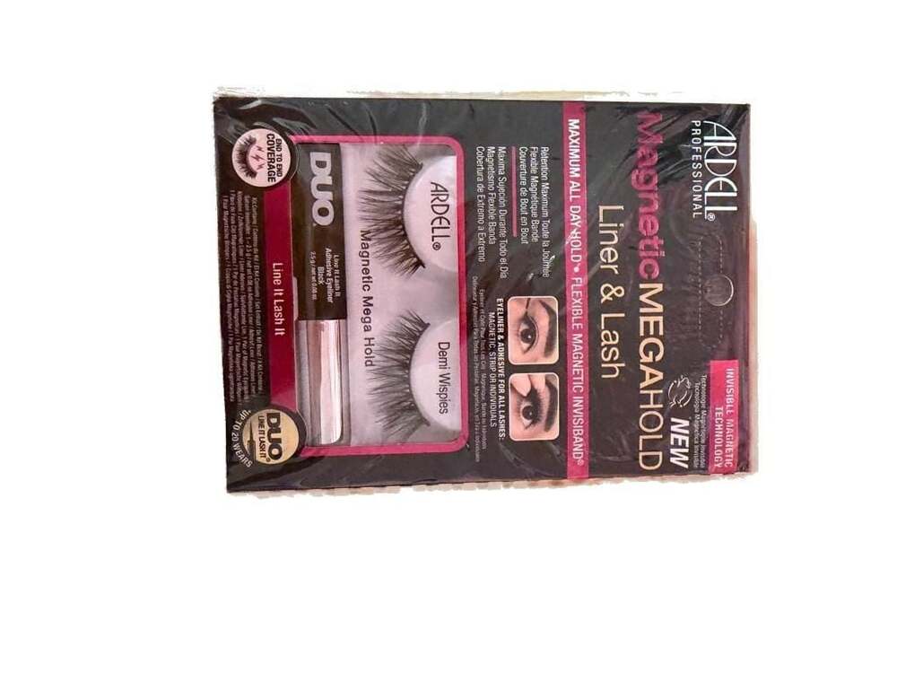 Ardell Professional Magnetic Megahold Liner & Lash Demi Wispies Kit - 4 Pack